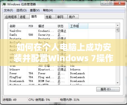 如何在个人电脑上成功安装并配置Windows 7操作系统步骤详解