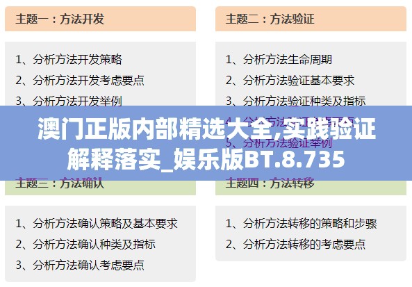 澳门正版内部精选大全,实践验证解释落实_娱乐版BT.8.735