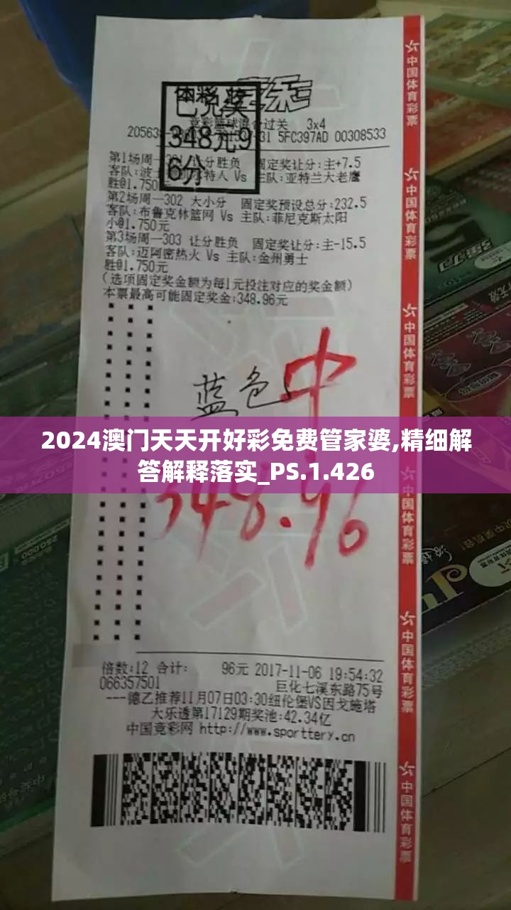 2024澳门天天开好彩免费管家婆,精细解答解释落实_PS.1.426