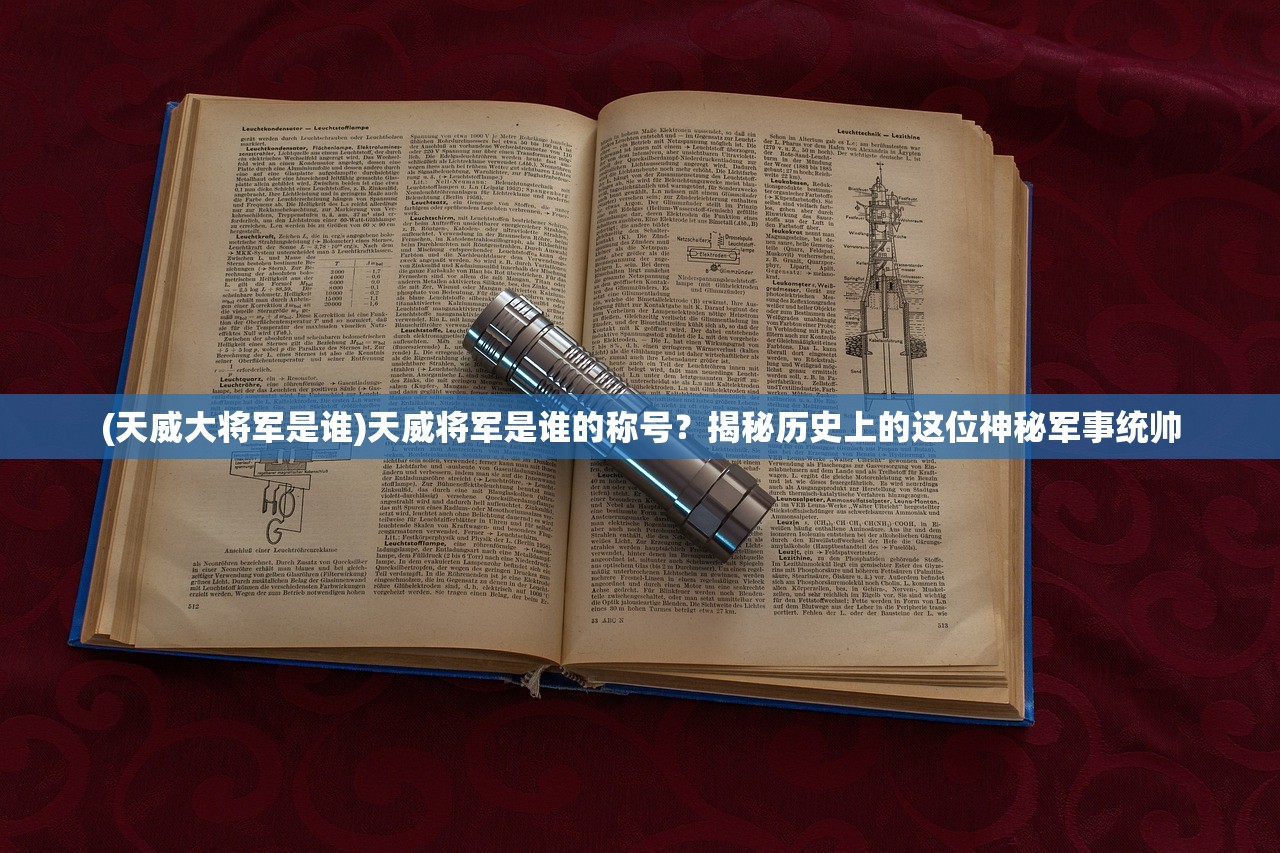 (天威大将军是谁)天威将军是谁的称号？揭秘历史上的这位神秘军事统帅