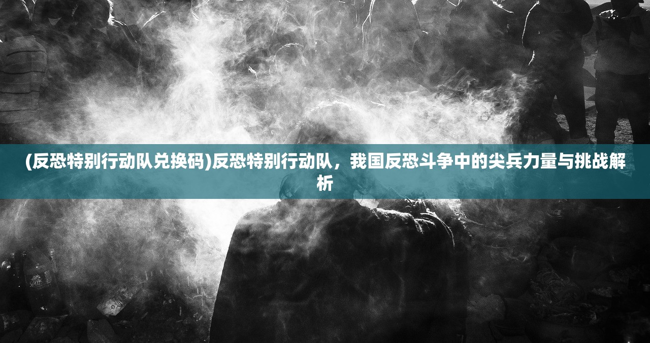 (反恐特别行动队兑换码)反恐特别行动队，我国反恐斗争中的尖兵力量与挑战解析