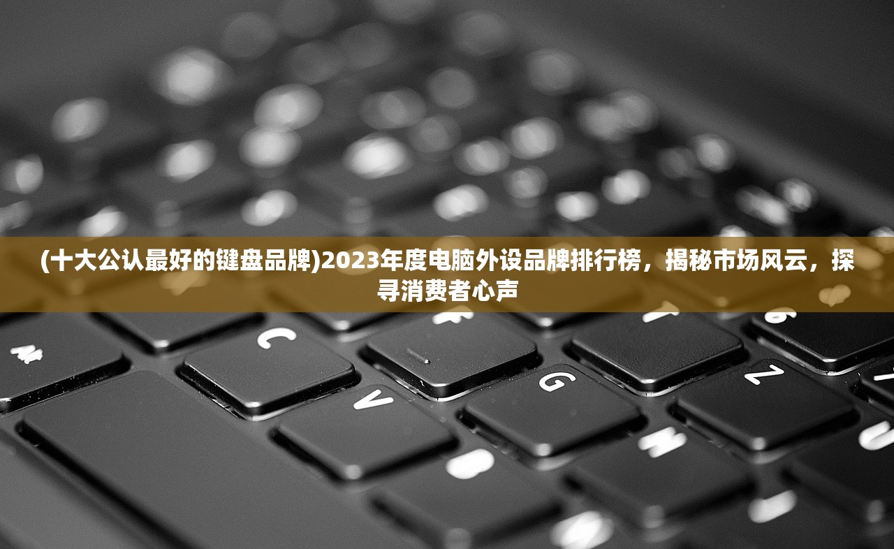 (十大公认最好的键盘品牌)2023年度电脑外设品牌排行榜，揭秘市场风云，探寻消费者心声