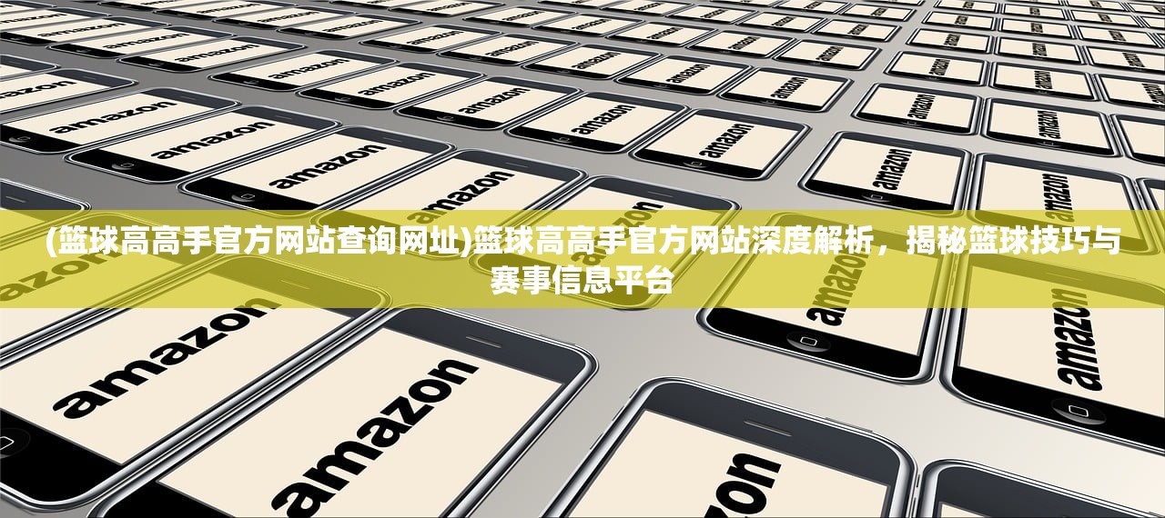 (篮球高高手官方网站查询网址)篮球高高手官方网站深度解析，揭秘篮球技巧与赛事信息平台